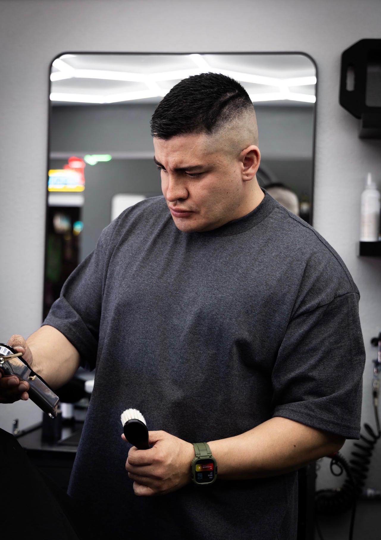 Jairo Jimenez, barber at Defined Cuts