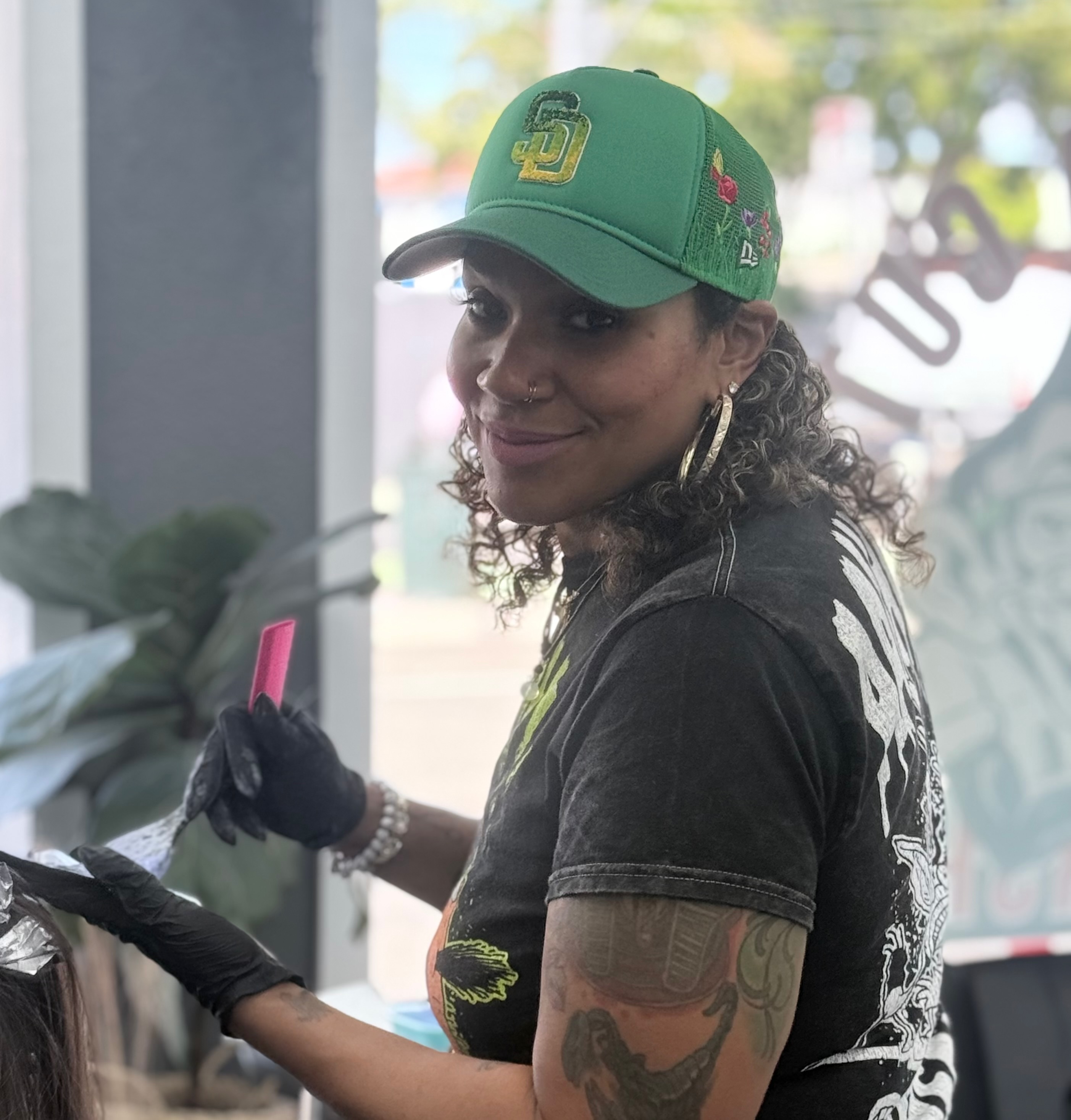 Lexx, stylist at Defined Cuts