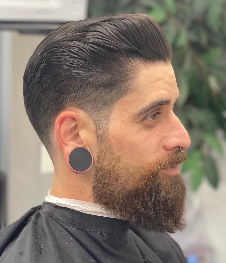 Haircut and beard trim at Defined Cuts